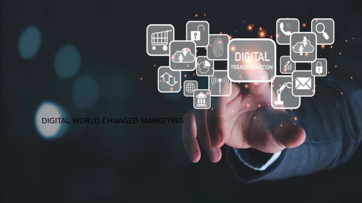 Digital World Changed Marketing