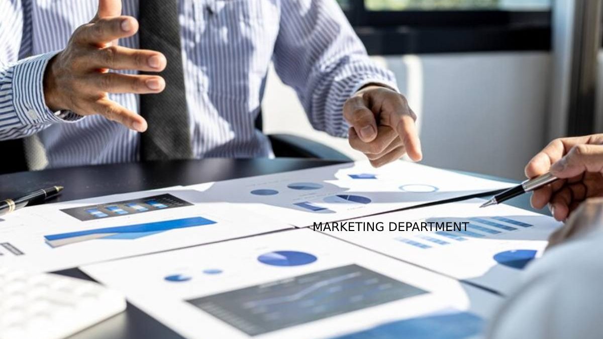 Establishment Of The Marketing Department