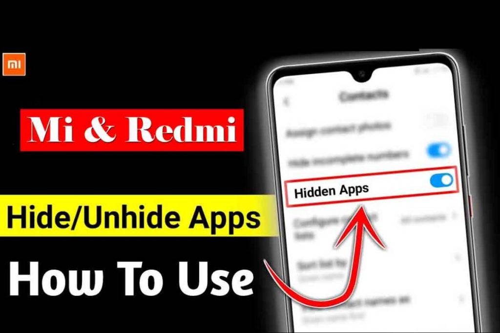 How to Lock & Hide Apps in Redmi - Open hidden apps in Redmi
