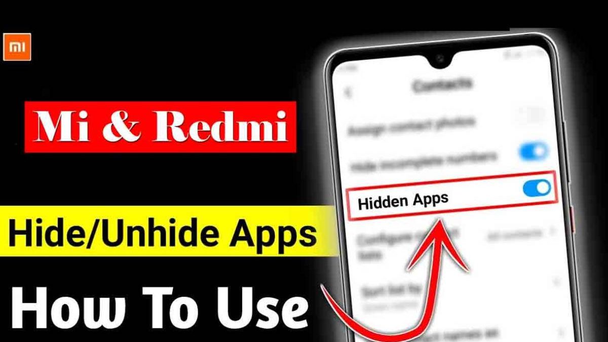 How to Lock & Hide Apps in  Redmi  – Open hidden apps in Redmi