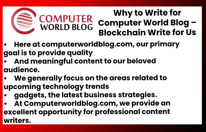 Why to Write for Computer World Blog(4)