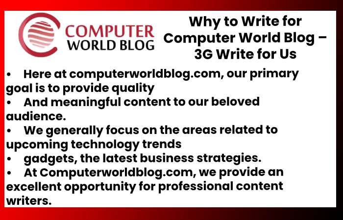 Why to Write for Computer World Blog(5)