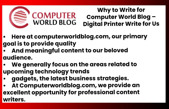 Why to Write for Computer World Blog(13)