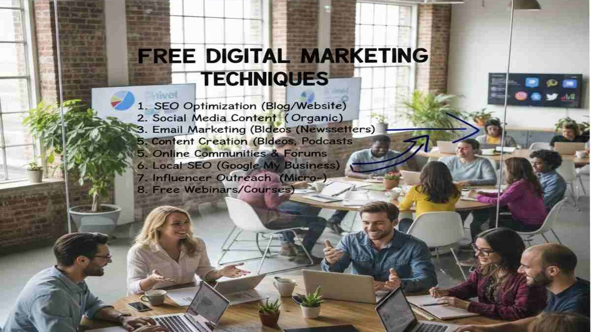 Free Digital Marketing Techniques